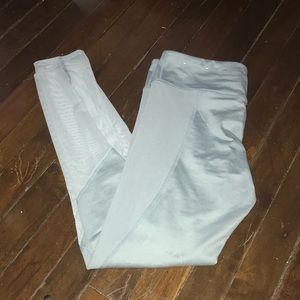 joylab mesh & stretch cotton mid rise leggings